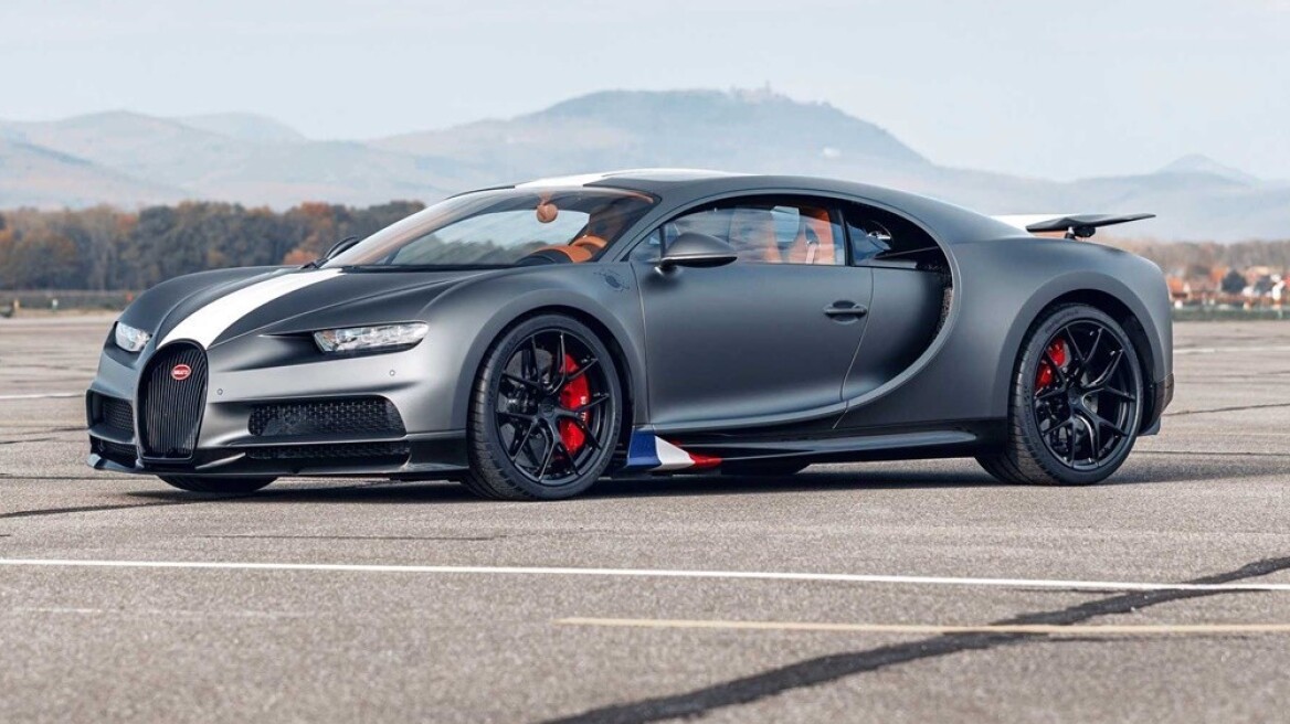 Μία συλλεκτική έκδοση της Bugatti Chiron 