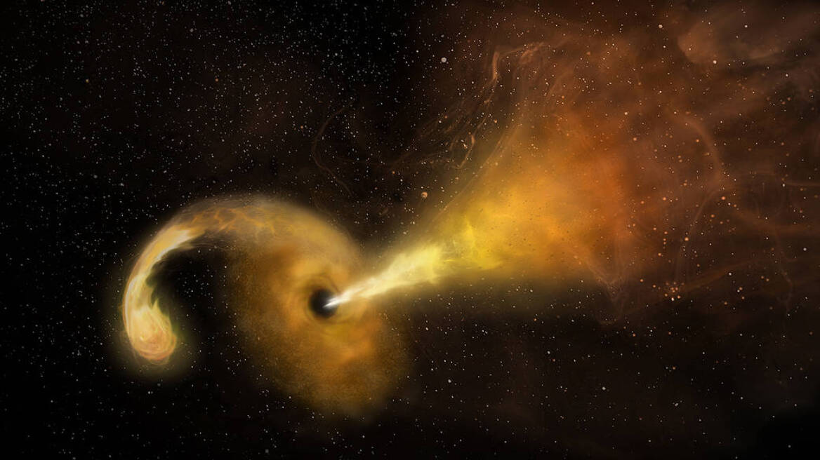 «Black Hole Friday» φωτογραφία από τη NASA