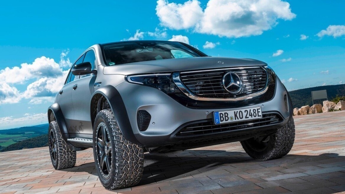 Η Mercedes-Benz EQC παίρνει τα βουνά…