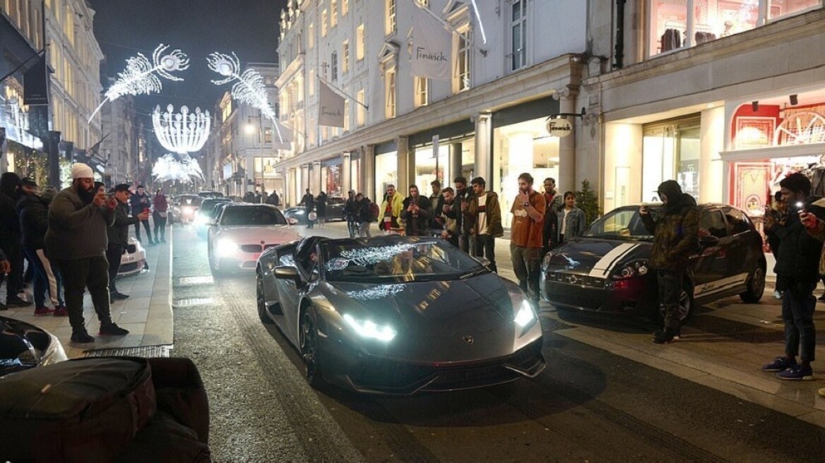 «Παρέλαση» με Lamborghini, Mercedes και Porsche ενάντια στον… κορωνοϊό!