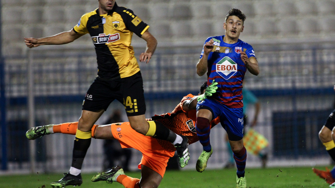 Super League, ΑΕΚ-Βόλος 2-2: Τσακίστηκε στο ροντέο της Ριζούπολης - Δείτε τα γκολ