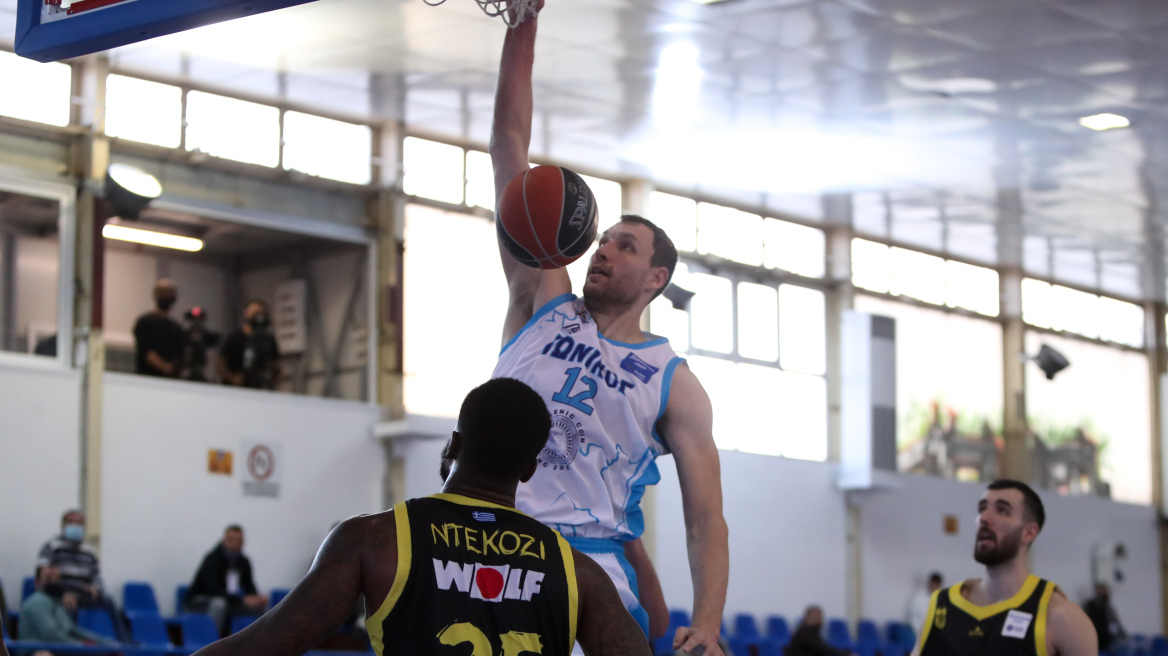 Basket League, Ιωνικός - Άρης 68-64: Κέρδισε ο λιγότερο κακός