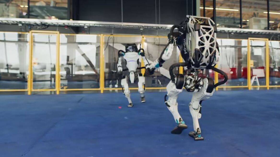 Με χορό αποχαιρέτησαν το 2020 τα ρομπότ της Boston Dynamics