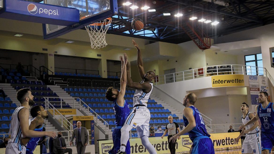 Basket League, Κολοσσός-Ιωνικός 94-74: Πάρτι για τους Ροδίτες