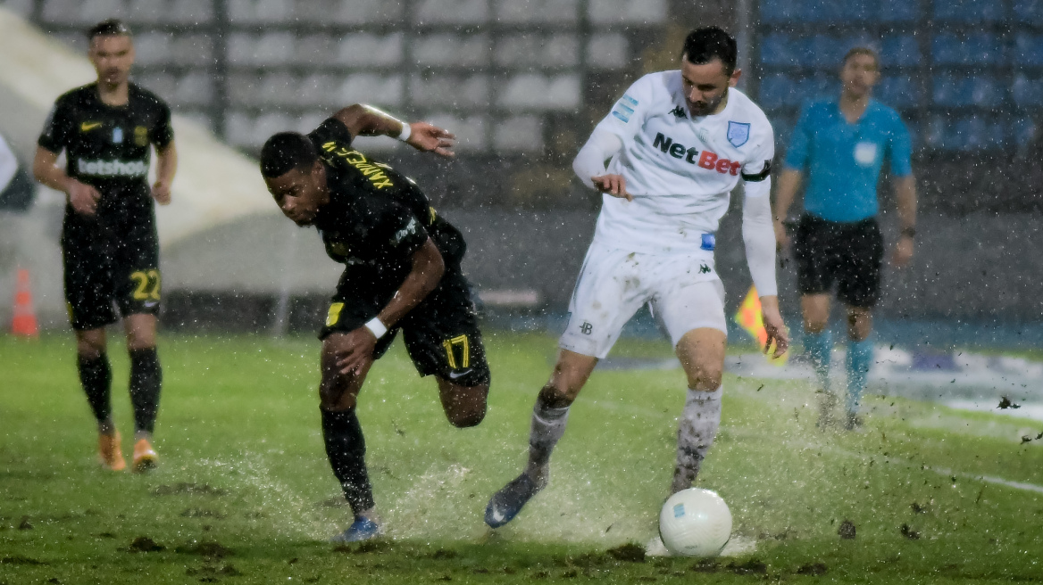 Super League 1, ΠΑΣ Γιάννινα - Άρης 0-0: «Χ»αμένοι στη βροχή!