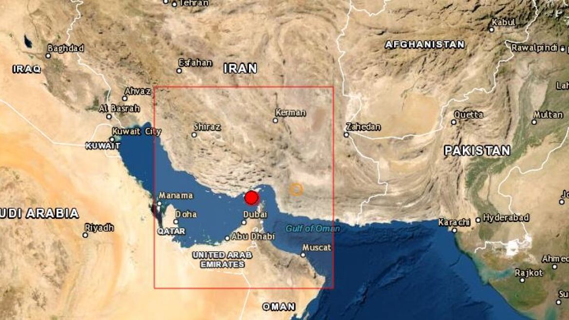 Ισχυρή σεισμική δόνηση 5,4 Ρίχτερ στο Ιράν