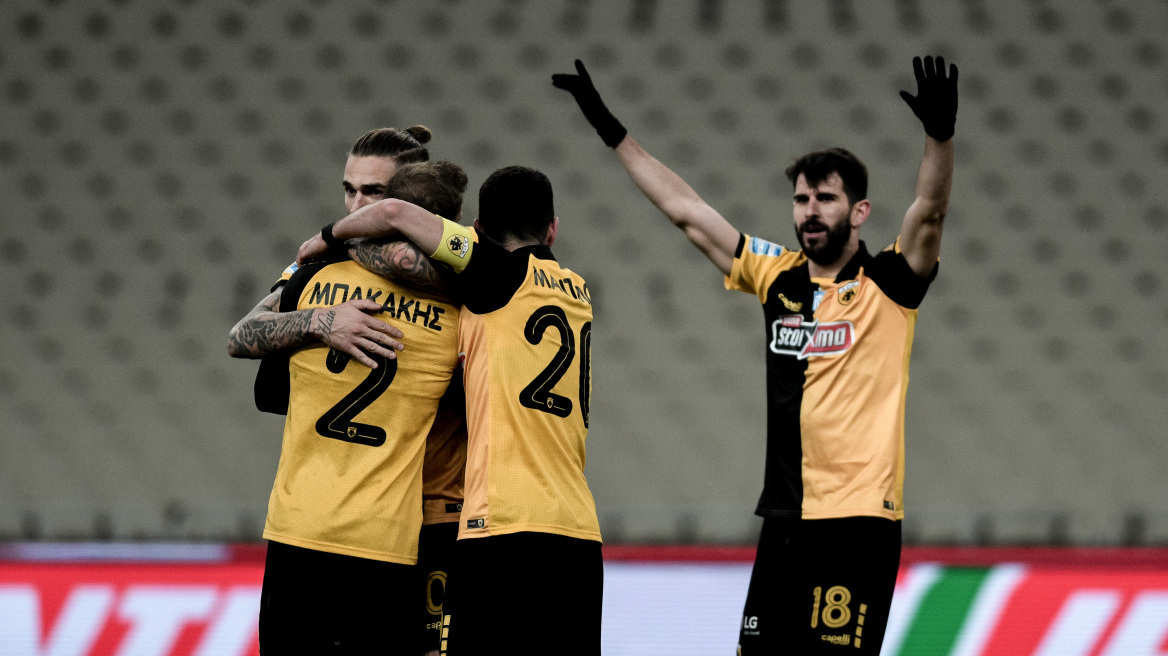 Super League 1, ΑΕΚ-Ατρόμητος 2-1:  «Ξύπνησε» στο β' ημίχρονο και τον «καθάρισε» - Δείτε τα γκολ