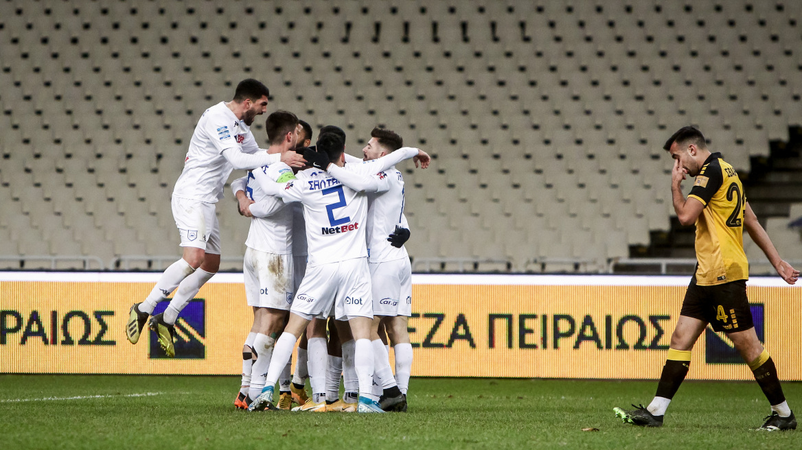 Super League 1, ΑΕΚ-ΠΑΣ Γιάννινα 0-2: Πρώτο «κάζο» με Χιμένεθ - Δείτε τα γκολ