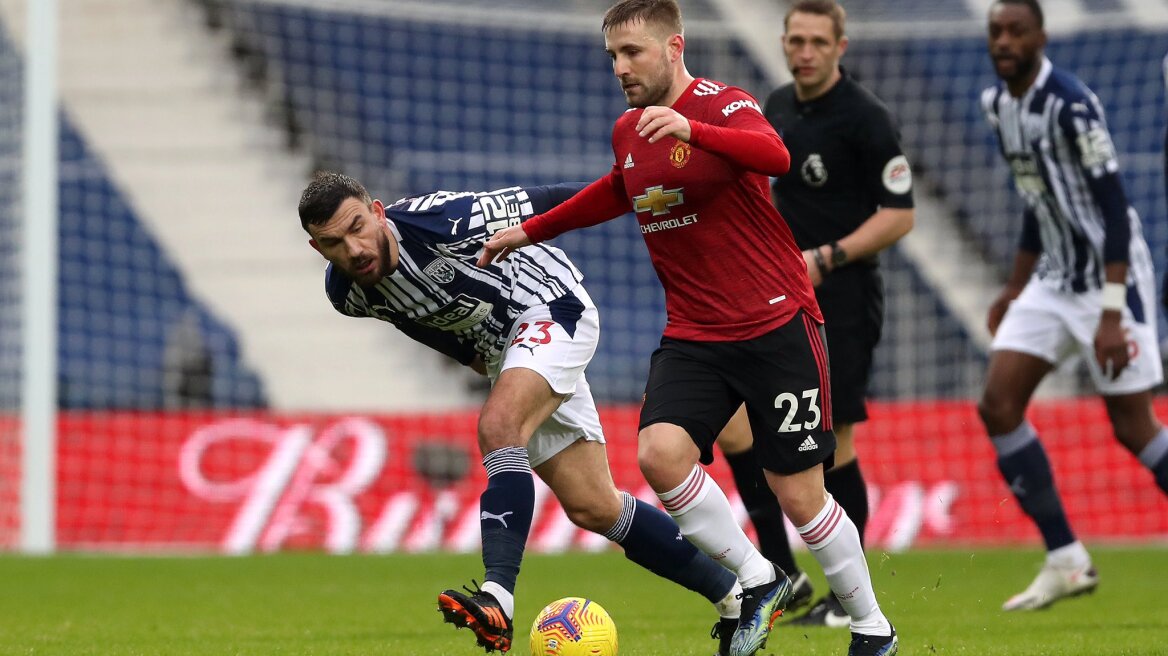 Premier League, Γουέστ Μπρομ-Μάντσεστερ Γιουνάιτεντ 1-1: Το «χαρίζει» στη Σίτι - Δείτε τα γκολ