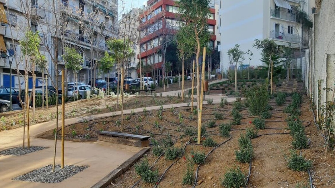 Η Αθήνα απέκτησε και τρίτο Pocket Park, αυτή τη φορά στο Παγκράτι