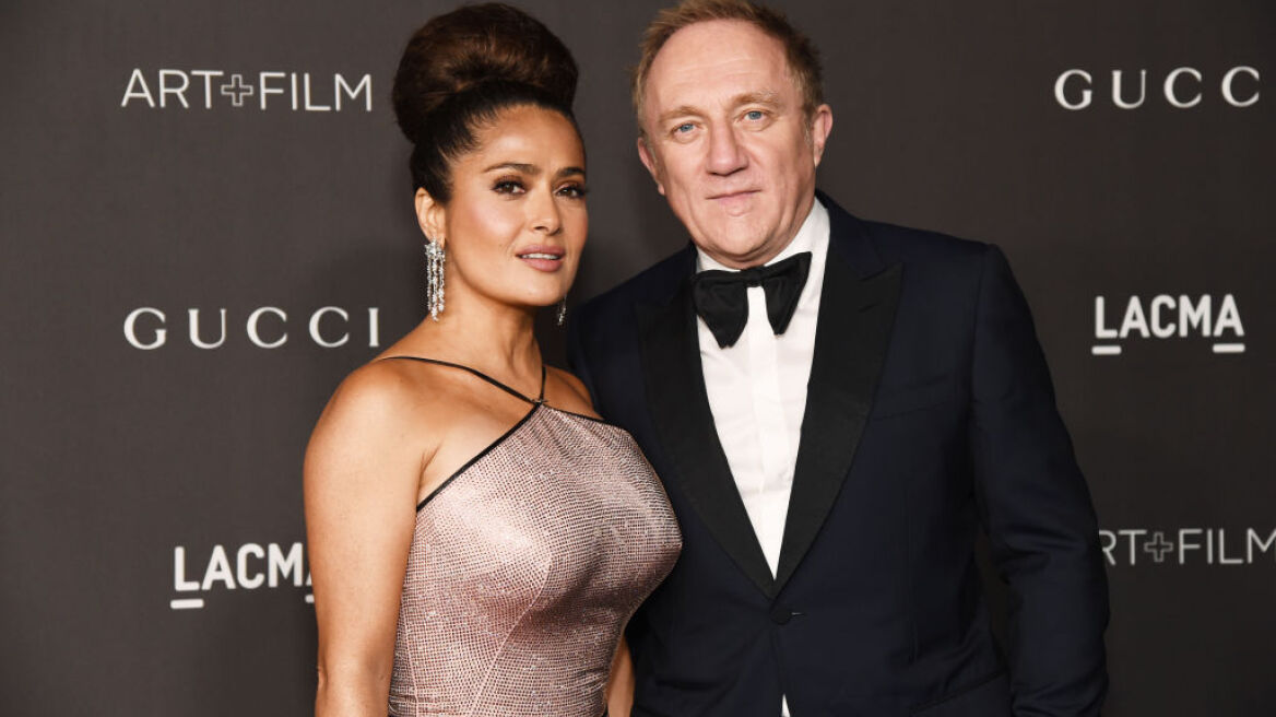 Η Salma Hayek απαντά σε όσους την κατηγόρησαν ότι παντρεύτηκε τον Francois-Henri Pinault για τα λεφτά του