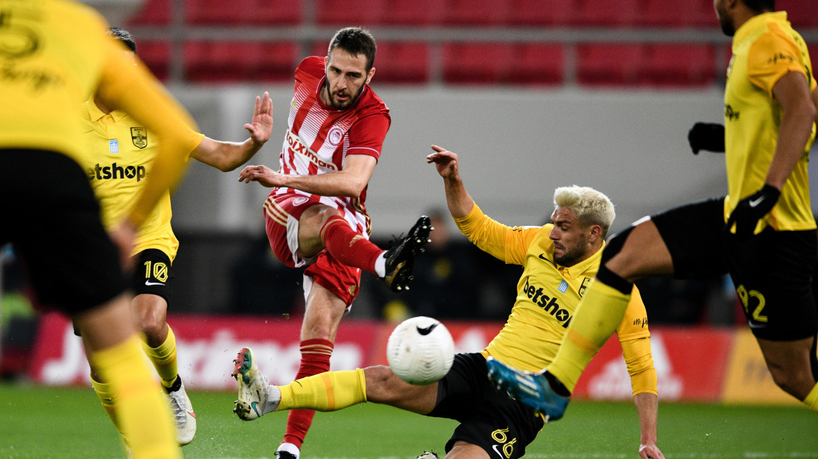 Super League 1, Ολυμπιακός-Άρης 1-1: Πρώτη απώλεια με υπογραφή Μήτρογλου - Δείτε τα γκολ