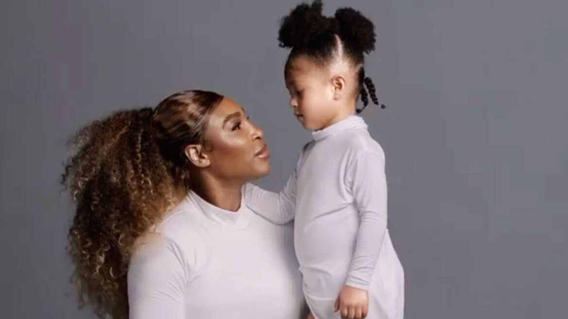 Η 3 ετών Olympia είναι η “mini me” εκδοχή της Serena Williams