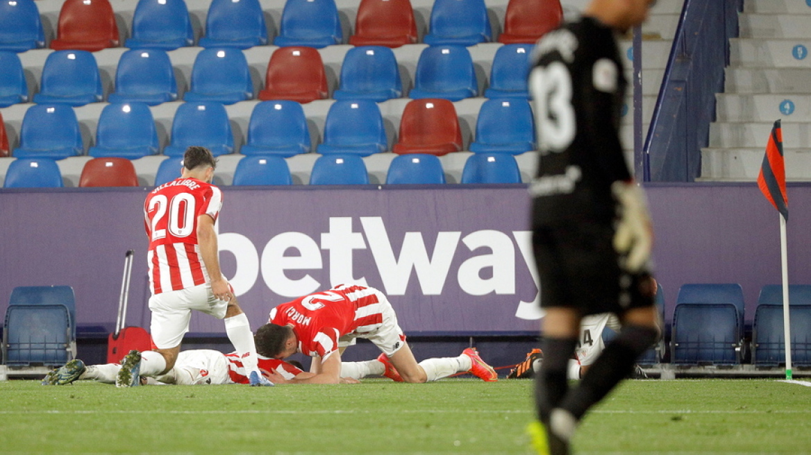 Copa del Rey: Η Μπιλμπάο στον τελικό... 2-1 στην παράταση τη Λεβάντε