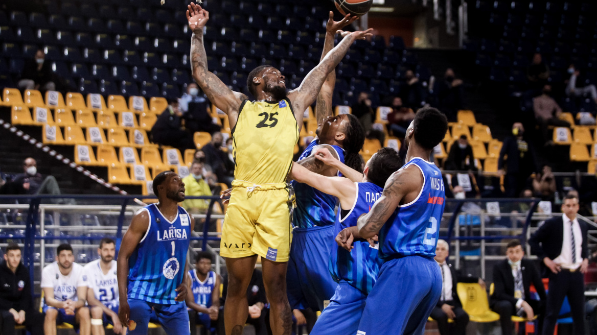 Stoiximan Basket League, Άρης-Λάρισα 70-52: Νίκη... οξυγόνο