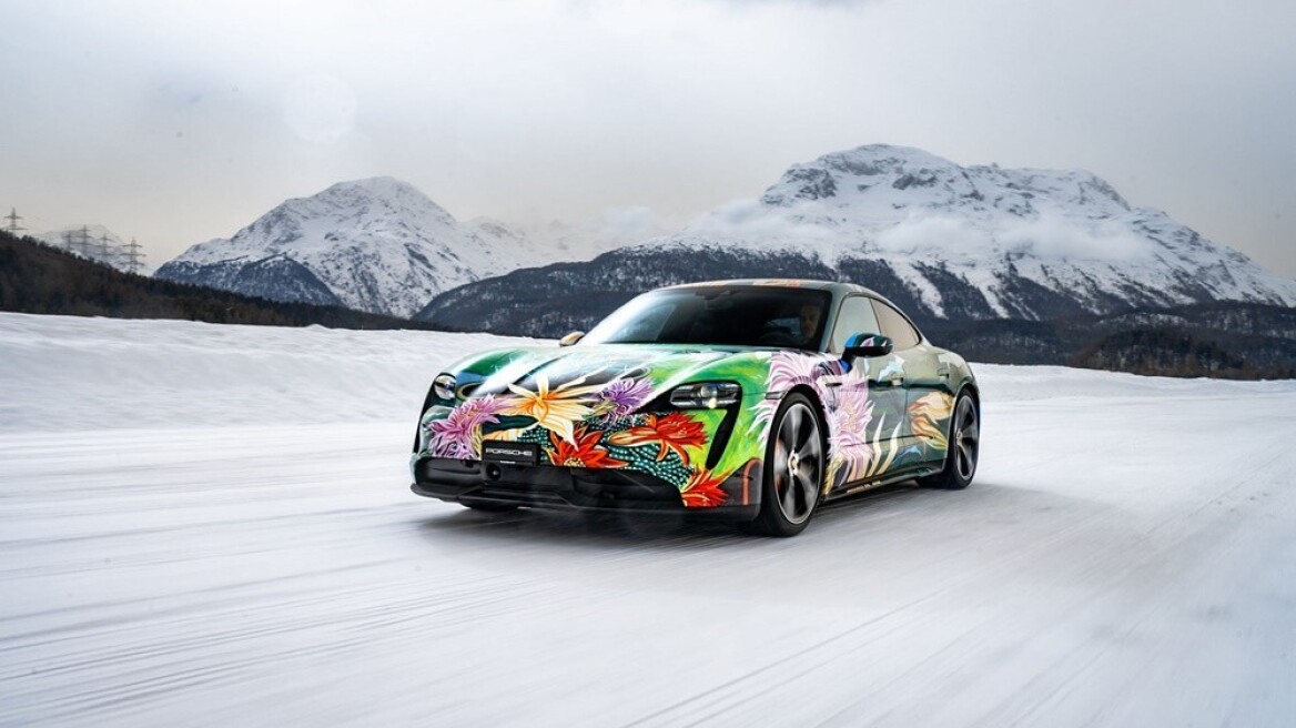 Porsche Taycan 4S Art Car: Δημοπρατείται για καλό σκοπό