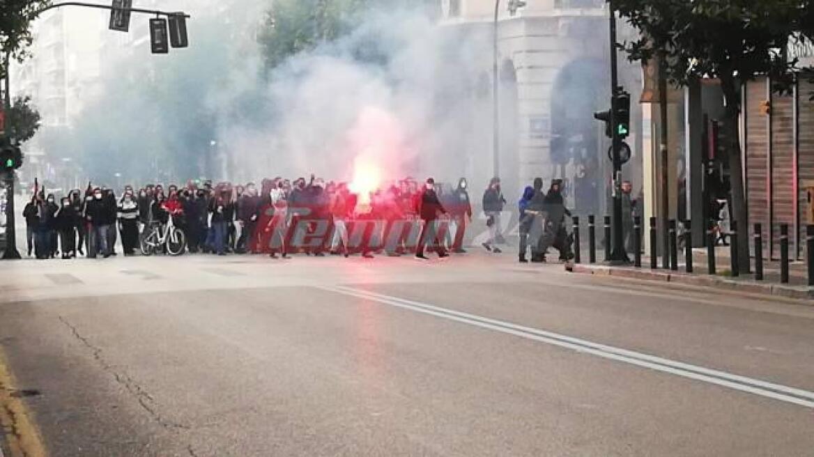 Πάτρα: Πορεία διαμαρτυρίας για τη Νέα Σμύρνη και τον Κουφοντίνα