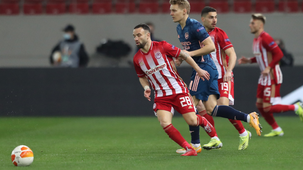 Europa League, Ολυμπιακός-Άρσεναλ 1-3: Έγκλημα και τιμωρία - Δείτε τα γκολ