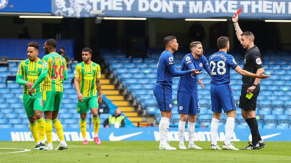 Premier League, Τσέλσι-Γουεστ Μπρομ 2-5: Απίθανο διπλό και ελπίδες παραμονής - Δείτε τα γκολ