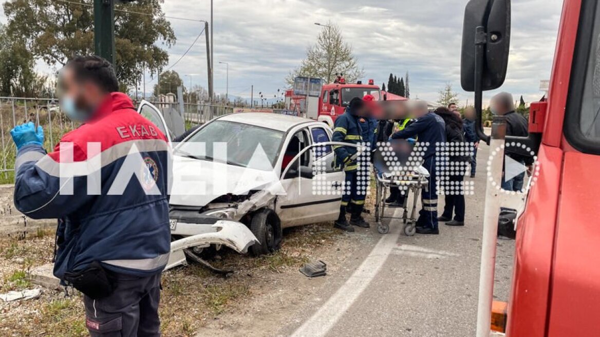 Τροχαίο στην Ανδραβίδα - Τραυματίστηκε ένας 34χρονος αστυνομικός