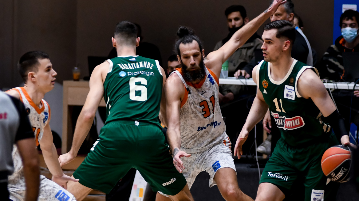 Stoimixan Basket League, Προμηθέας-Παναθηναϊκός 61-83: «Πράσινη» πρόβα... Κυπέλλου