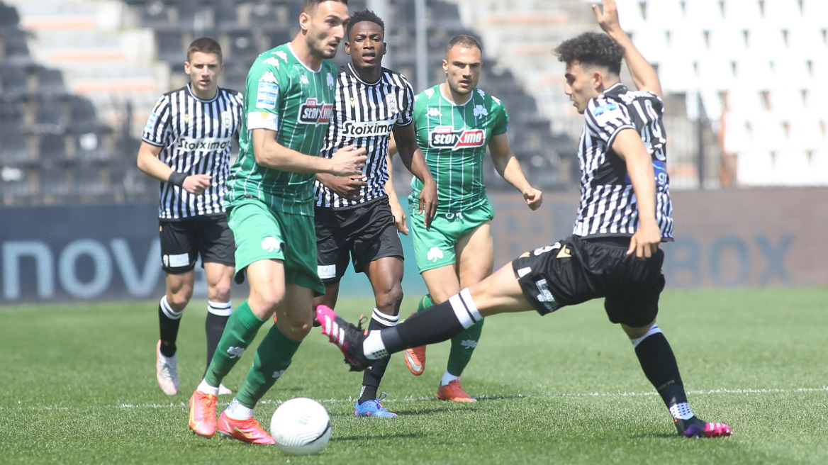 Super League 1 play off, ΠΑΟΚ-Παναθηναϊκός 0-0: Έμειναν στο μηδέν