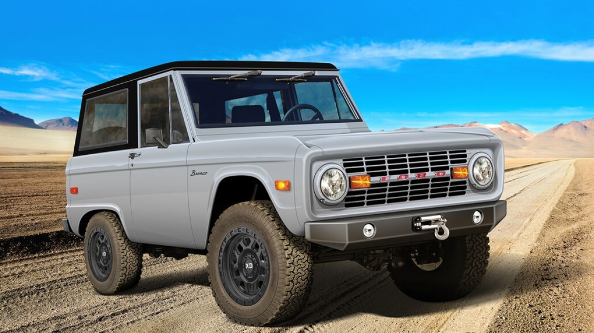 Ford Bronco με ρετρό εμφάνιση και 466 ίππους