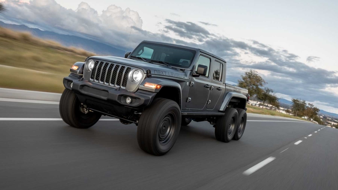 Το Jeep Gladiator και σε έκδοση 6x6