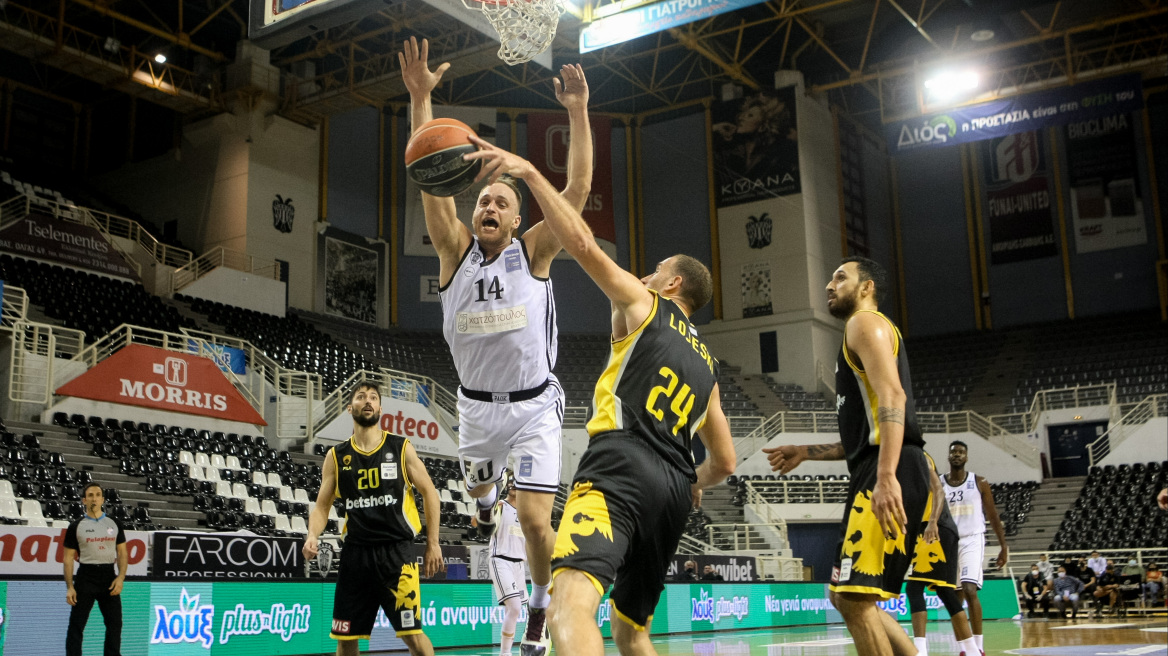 Stoiximan Basket League, ΠΑΟΚ - ΑΕΚ 81-73: Με... Λοβ και άμυνα στον «τελικό» του ΟΑΚΑ