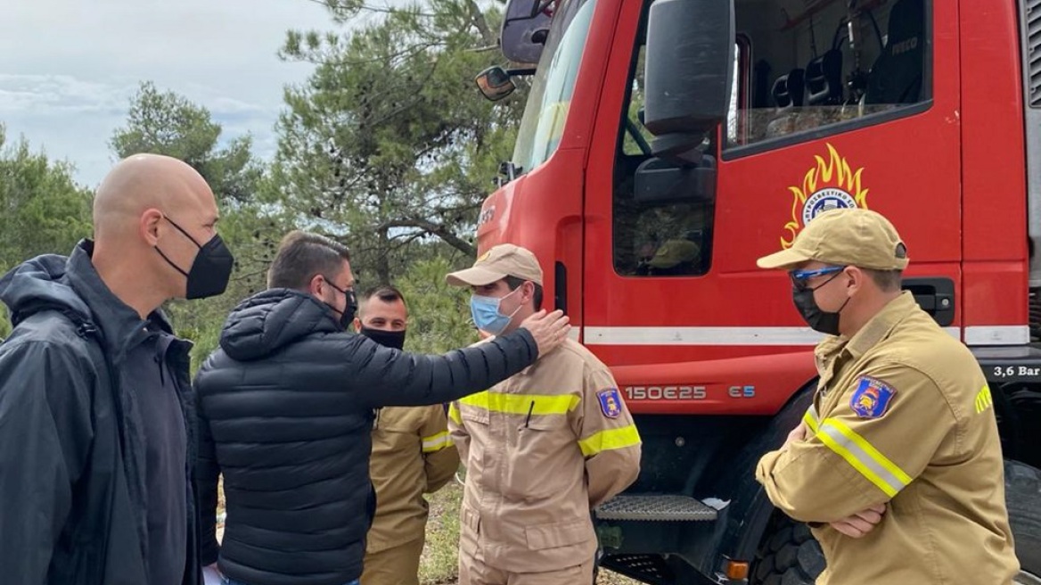 Αυτοψία Χαρδαλιά - Αμυρά στην Ιπποκράτειο Πολιτεία για καθαρισμούς δασών και διάνοιξη δασικών δρόμων