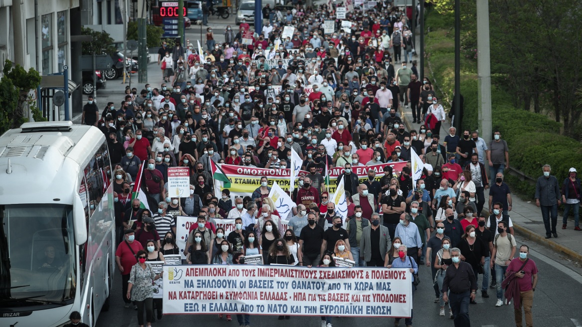 Άνοιξε η Κηφισίας και στα δύο ρεύματα - Ολοκληρώθηκε η πορεία για το Παλαιστινιακό