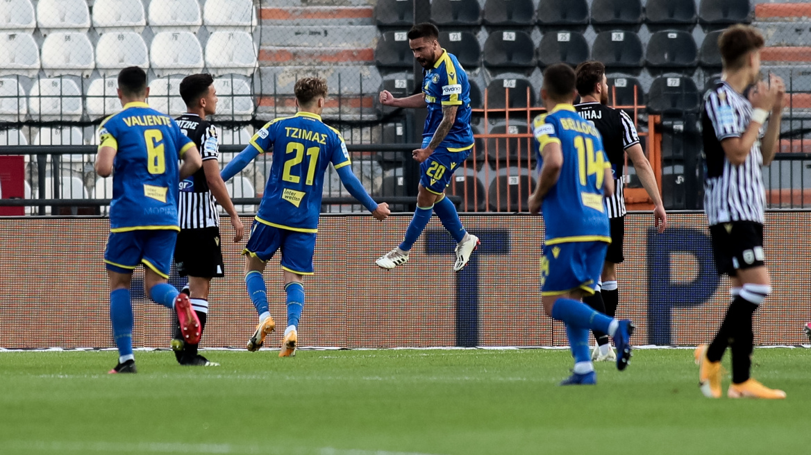 Super League 1 play off, ΠΑΟΚ-Αστέρας Τρίπολης 0-1: Έλαμψε στην Τούμπα ο Αστέρας