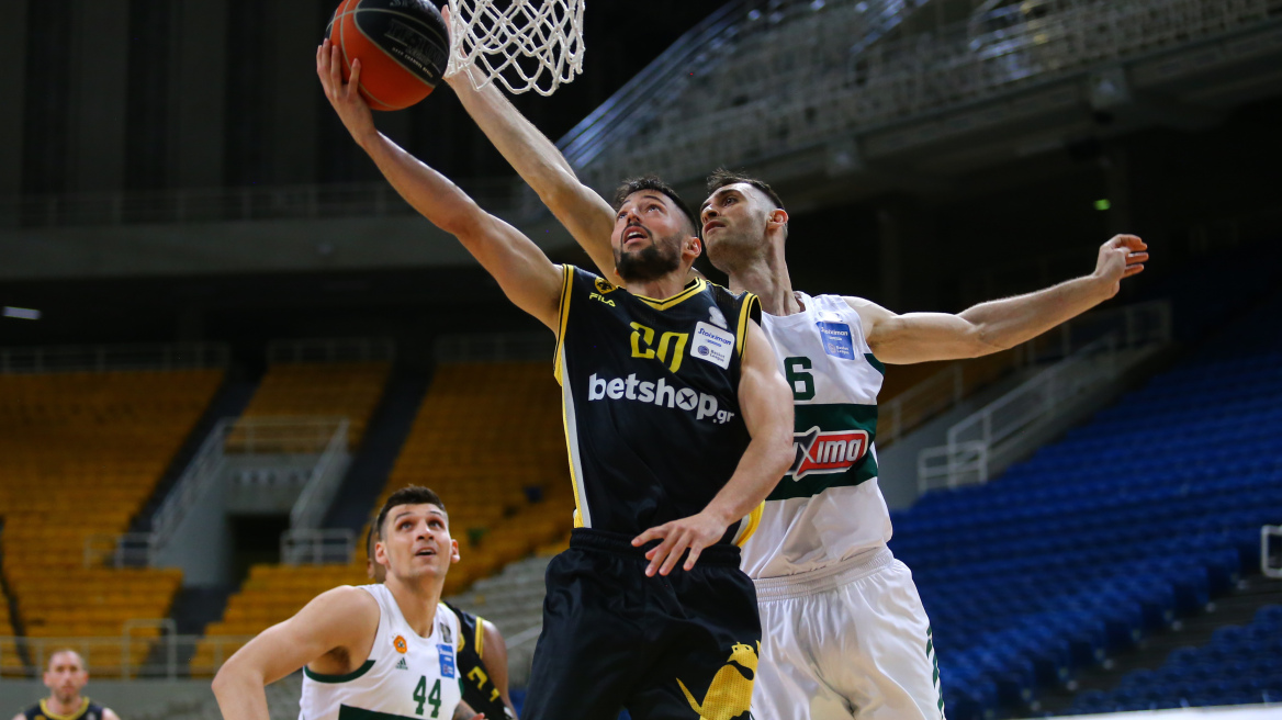 Stoiximan Basket League, Παναθηναϊκός-ΑΕΚ 78-72: Ο Σαντ-Ρος έσωσε τους πράσινους και πλήγωσε την ΑΕΚ