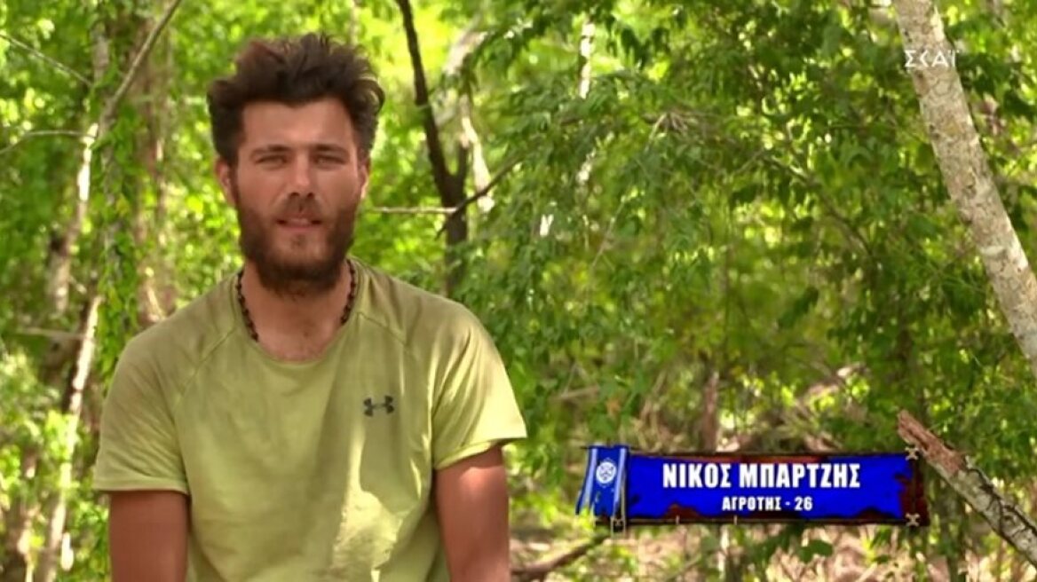 Survivor - Νίκος Μπάρτζης: Η φιλία με τον James και η σχέση του με την Άννα Μαρία 