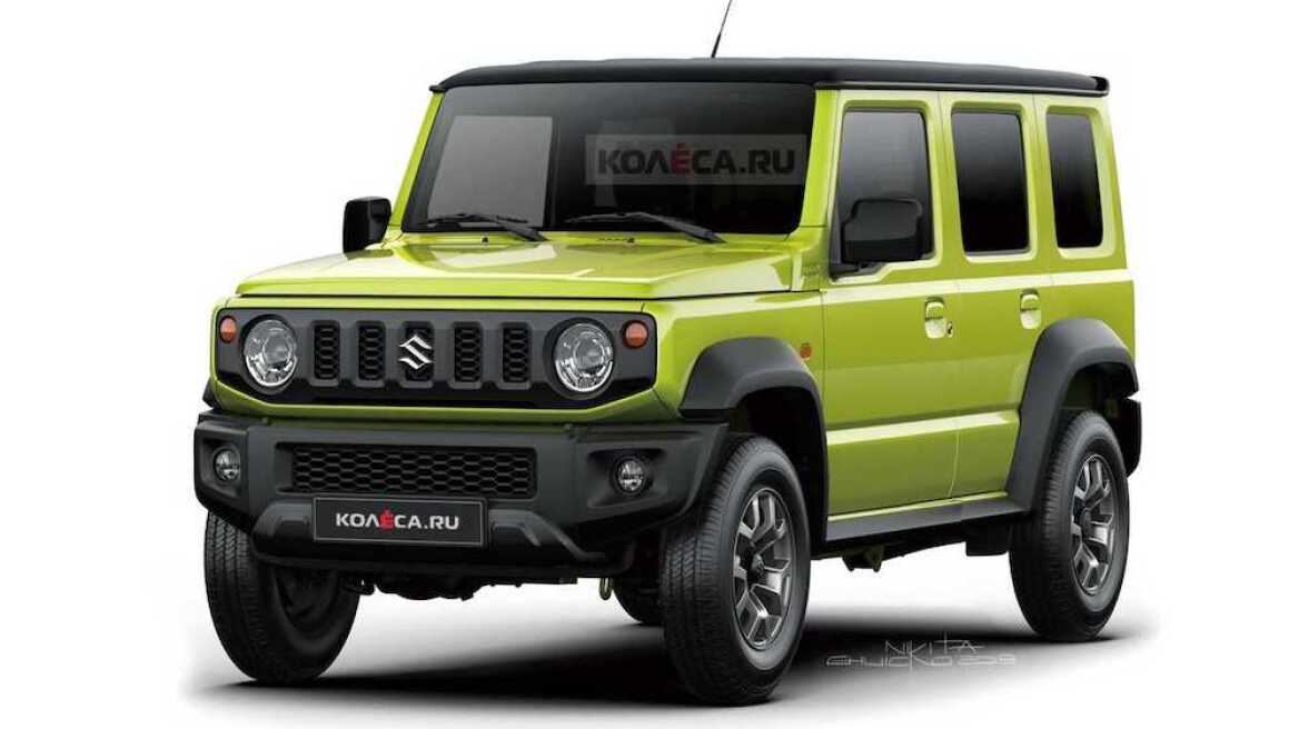 To Suzuki Jimny με δύο επιπλέον πόρτες