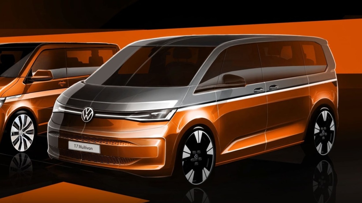 Το Volkswagen T7 Multivan θα κάνει πρεμιέρα ως υβριδικό