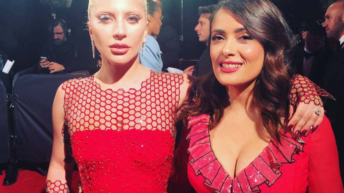 Η Σάλμα Χάγιεκ αποθεώνει τη Lady Gaga για το μοναδικό υποκριτικό της ταλέντο