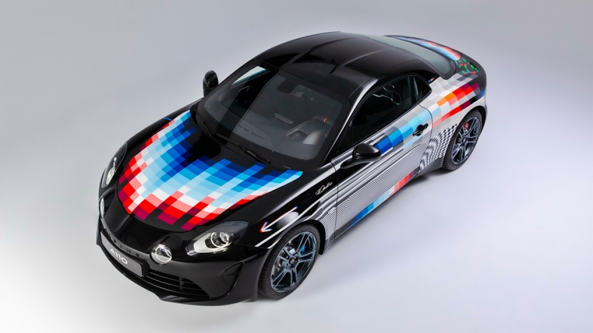 Alpine A110 S Art Car