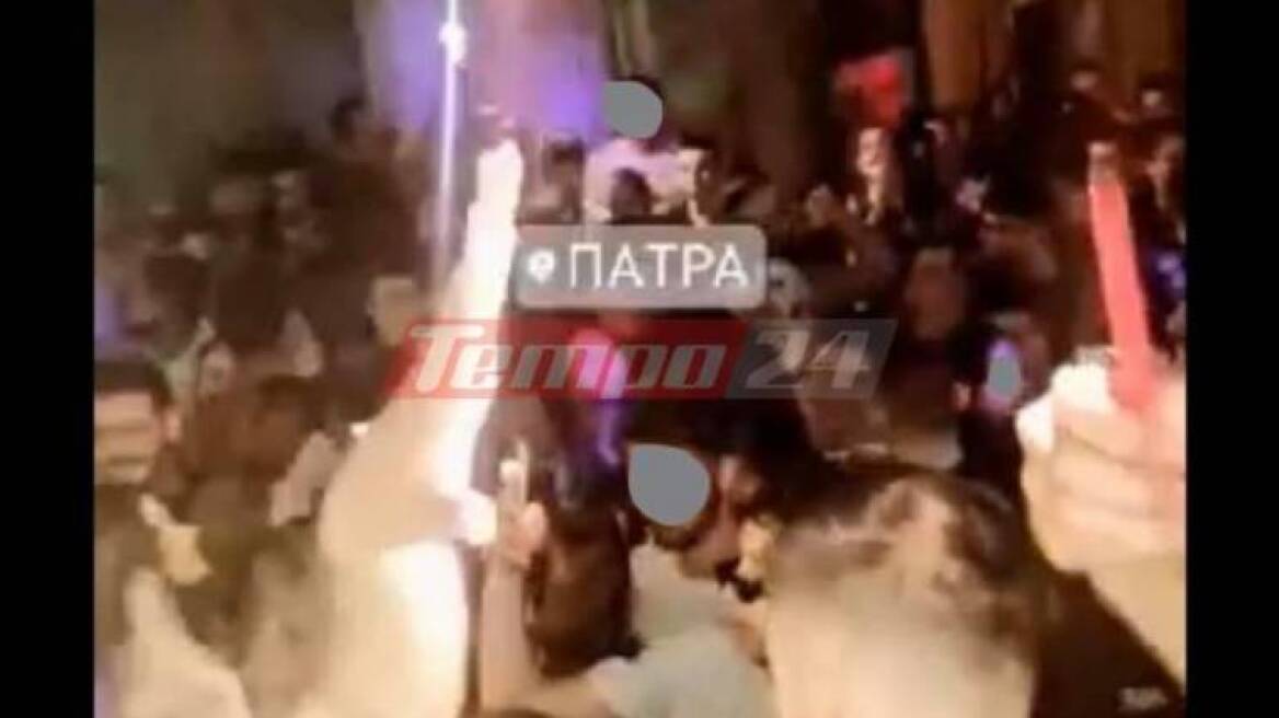 Νέο κορωνοπάρτι στην Πάτρα τα ξημερώματα του Σαββάτου - Δείτε βίντεο