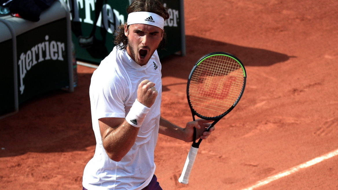 Roland Garros, Τσιτσιπάς-Μαρτίνεθ 3-0 (6-3, 6-4, 6-3): Άνετος κι ωραίος στον 3ο γύρο