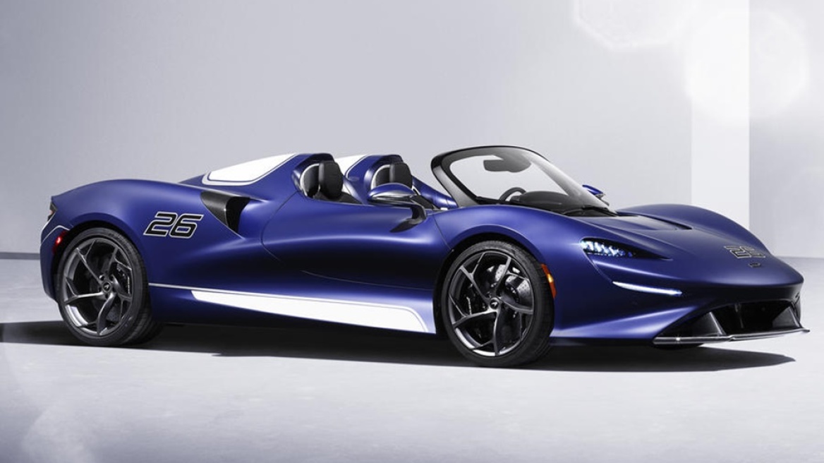 Ειδική έκδοση της McLaren Elva με παρπρίζ