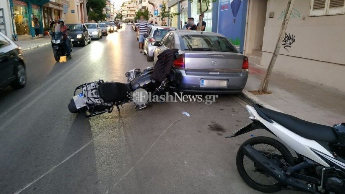 Σοβαρό τροχαίο ατύχημα στα Χανιά: Μηχανή παρέσυρε 10χρονο