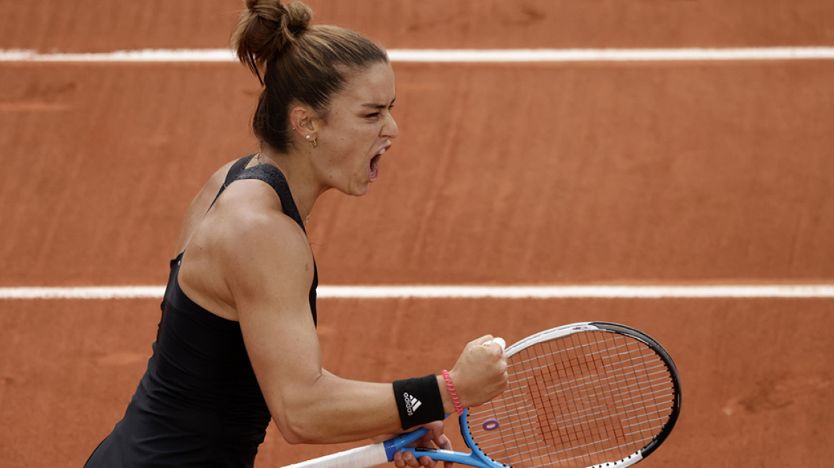 Roland Garros, Σάκκαρη-Μέρτενς 2-1 (7-5, 6-7, 6-2): Έγραψε ιστορία η Μαρία!