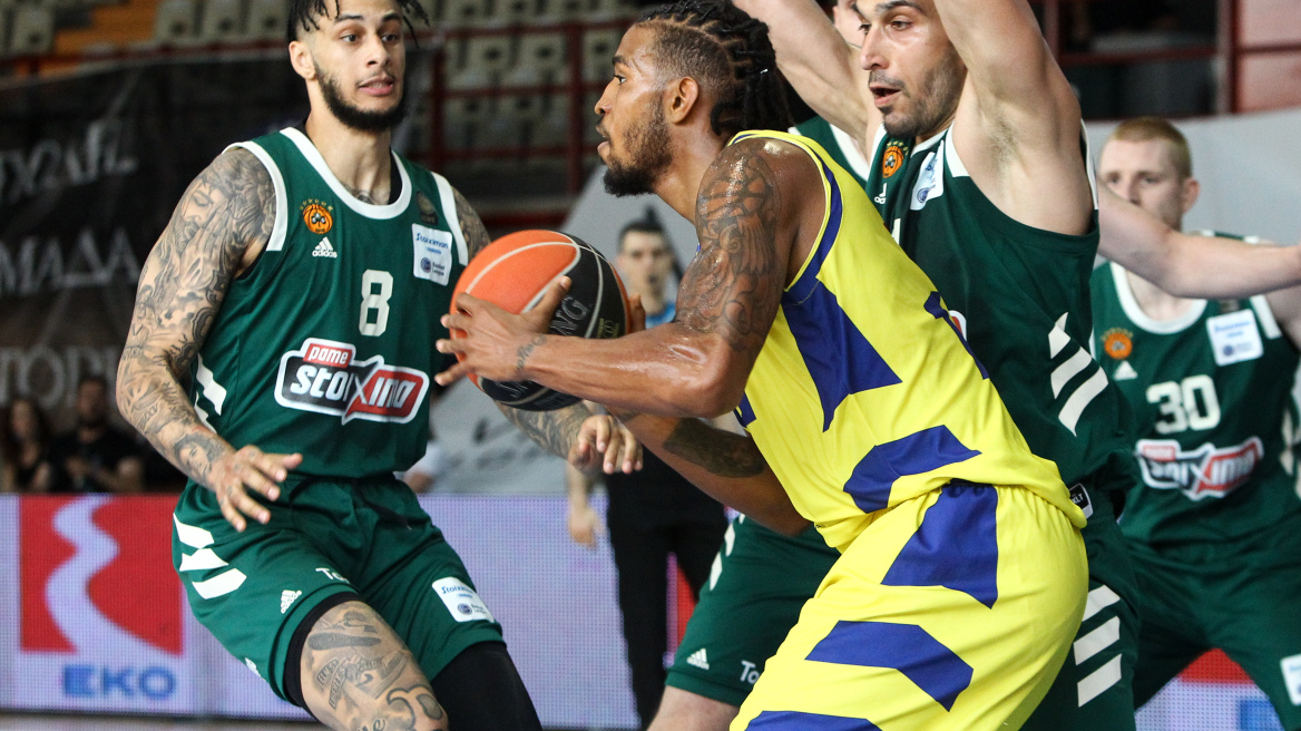 Stoiximan Basket League: Το απίθανο Λαύριο ισοφάρισε τη σειρά των τελικών με τον Παναθηναϊκό (94-89)