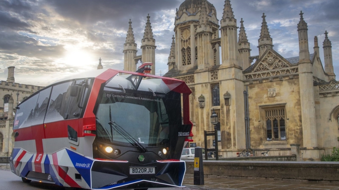 Αυτόνομα λεωφορεία στο Cambridge