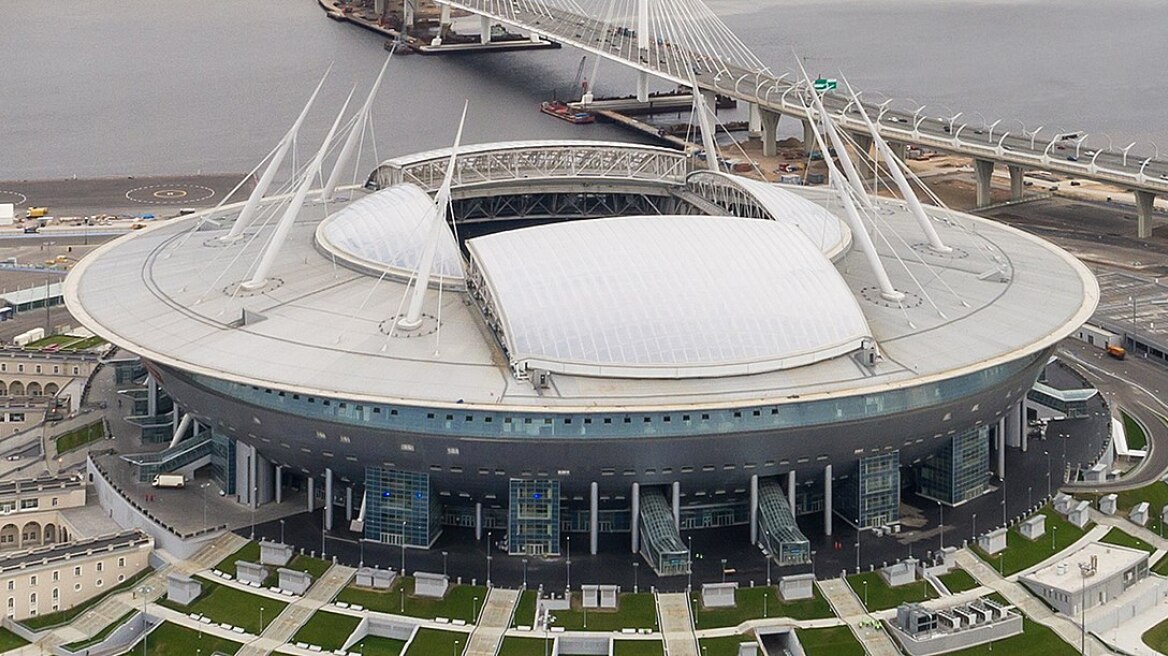 Euro 2020: Αγία Πετρούπολη - Saint Petersburg Stadium