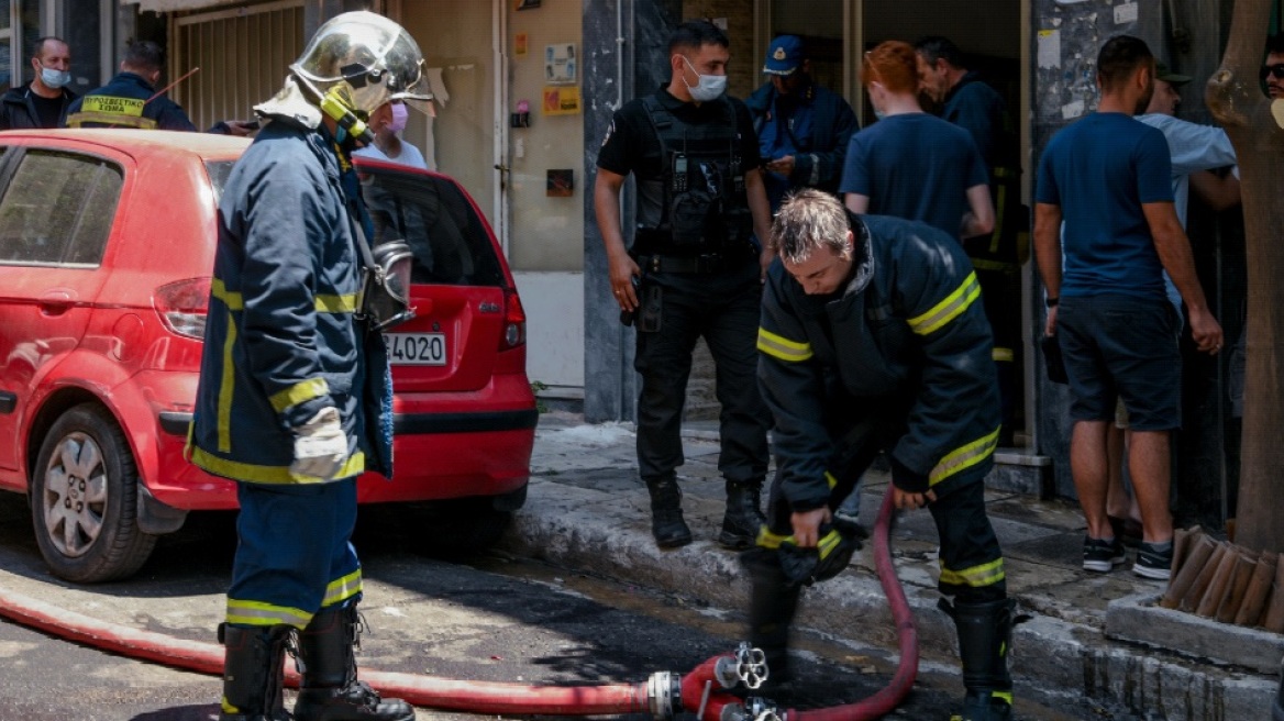 Εντοπίστηκε νεκρός άντρας από φωτιά σε διαμέρισμα στου Γκύζη