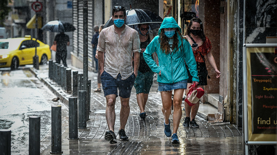 Καιρός: Ισχυρές καταιγίδες έπληξαν την Αττική:  48 χιλιοστά σε 40 λεπτά στο Περιστέρι  - Κακοκαιρία και το Σαββατοκύριακο