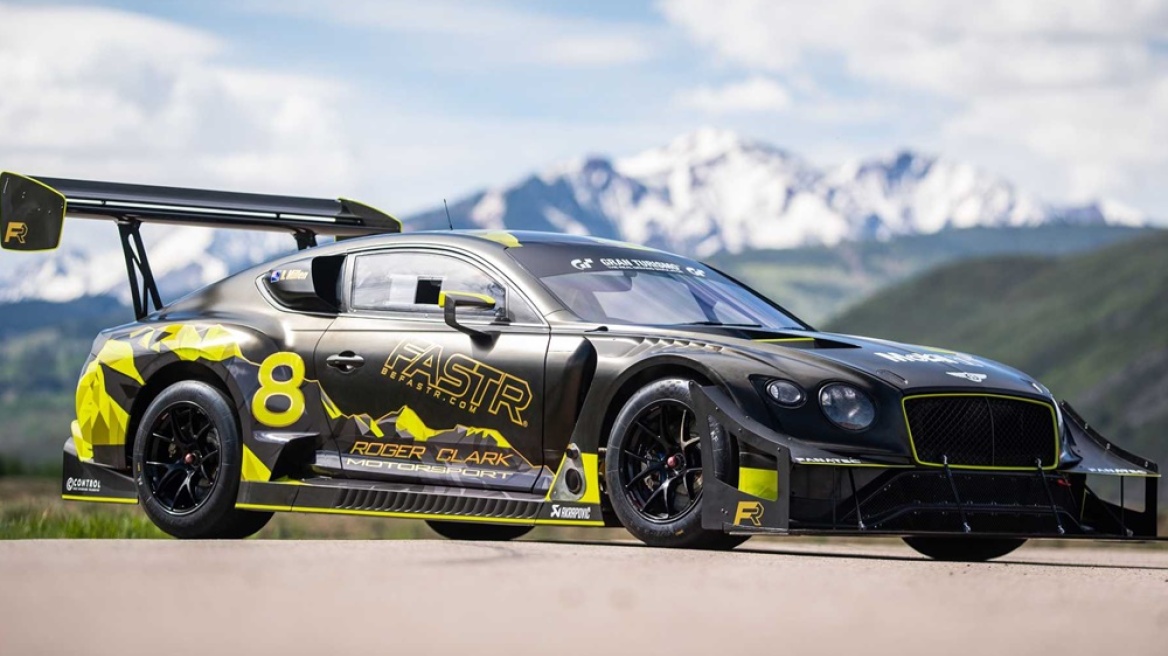 H Bentley αποκαλύπτει την Continental GT3 του Pikes Peak