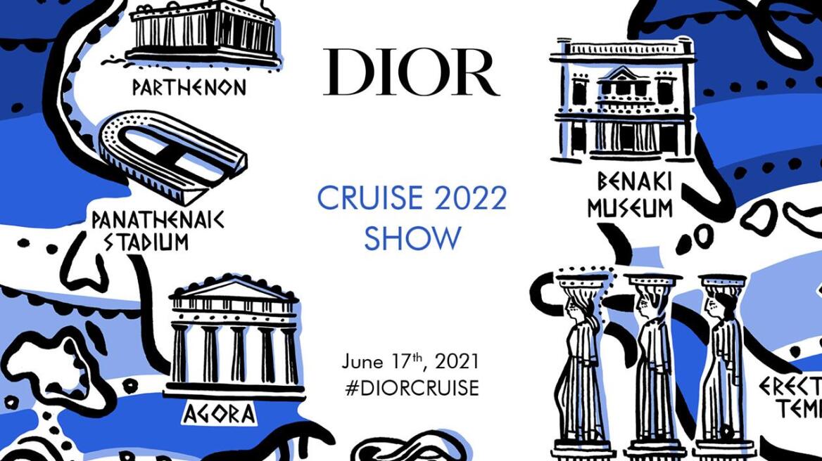 Dior: Οι επισκέψεις σε Κνωσό, Σαντορίνη, Δελφούς και η παγκόσμια αντίστροφη μέτρηση για το ντεφιλέ της Αθήνας - Βίντεο